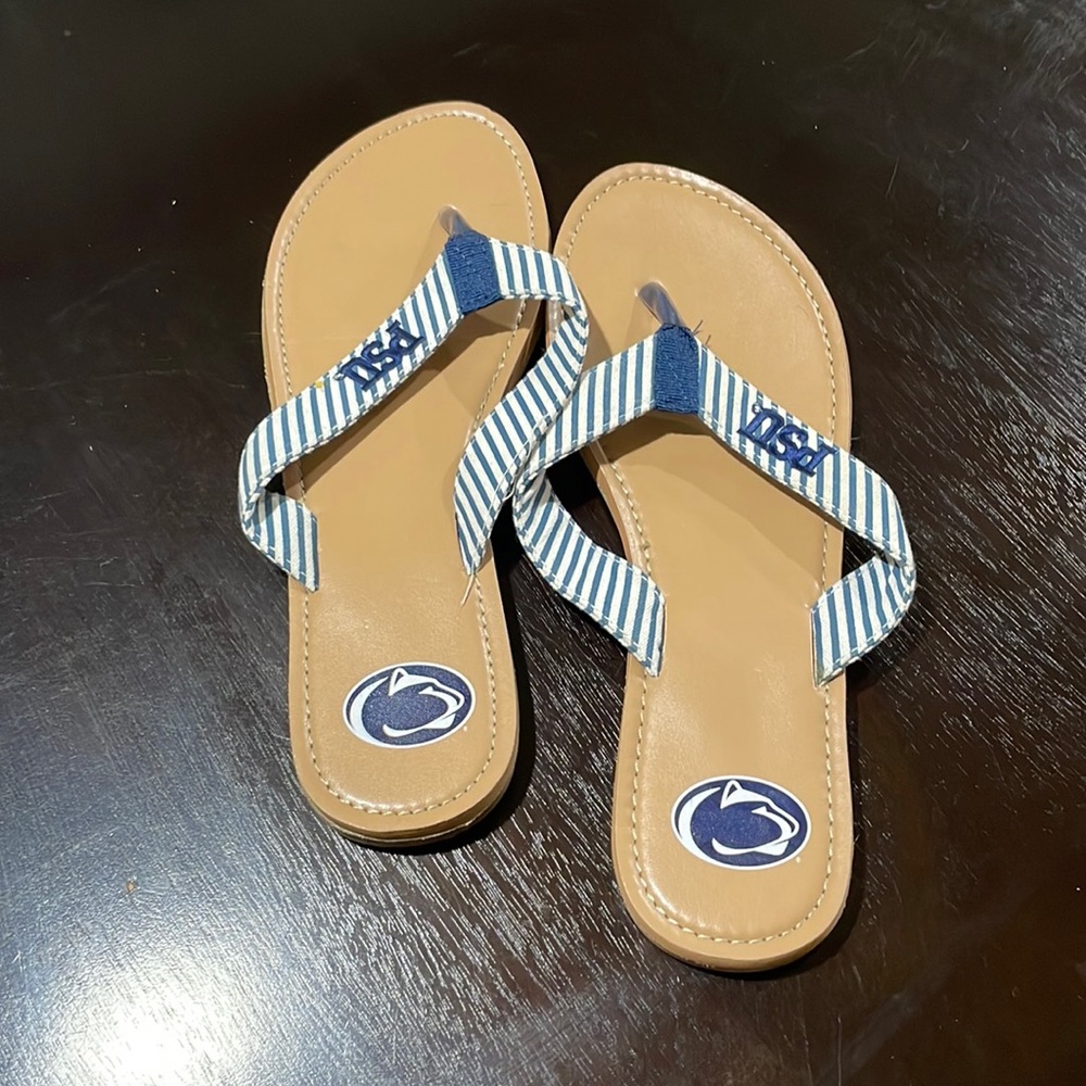 Penn State Flip Flops